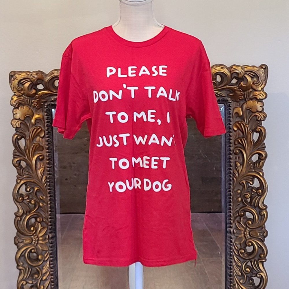 Circle clothing, “Meet your dog” Size M